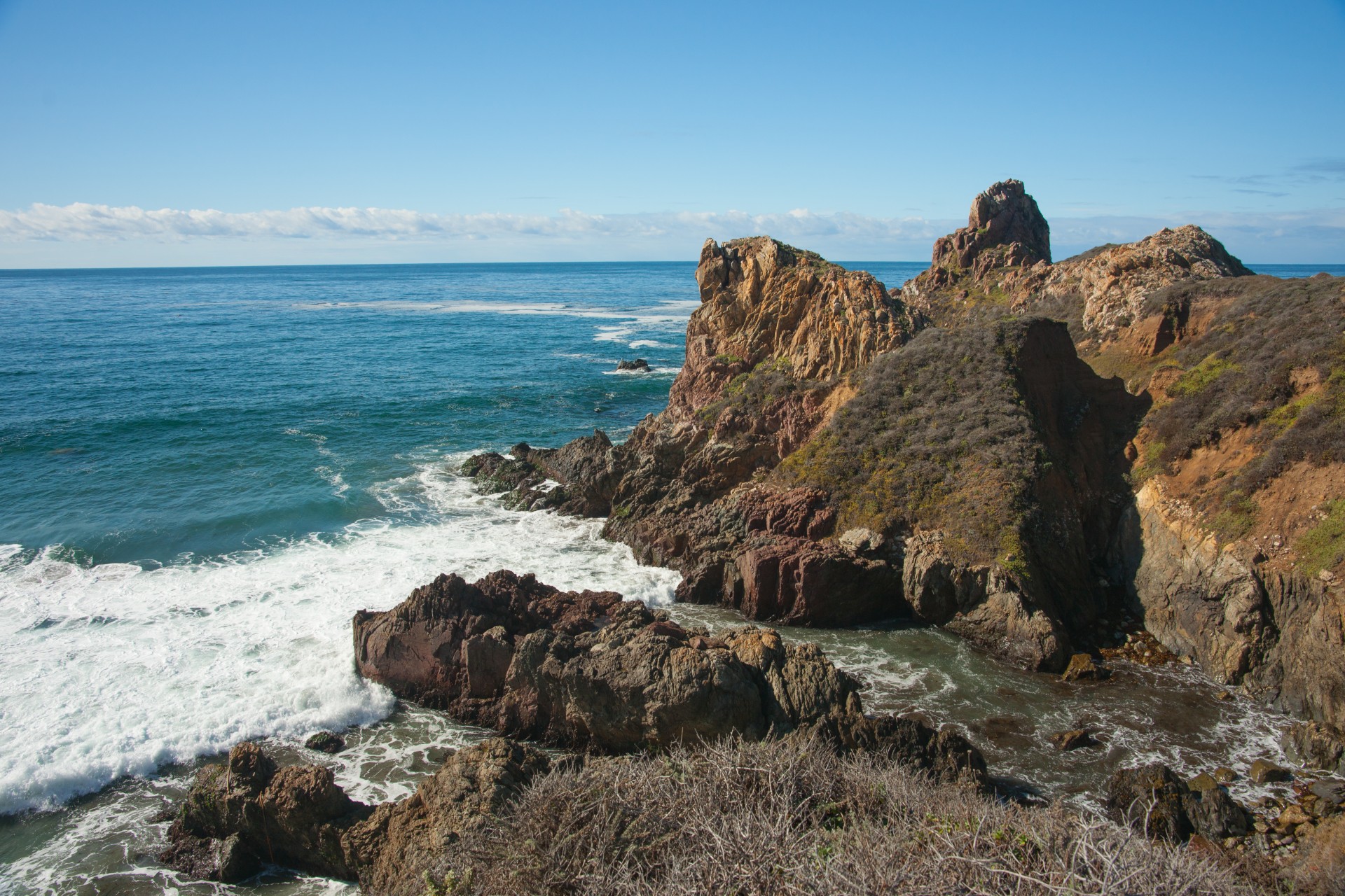 California Coast Cliffs