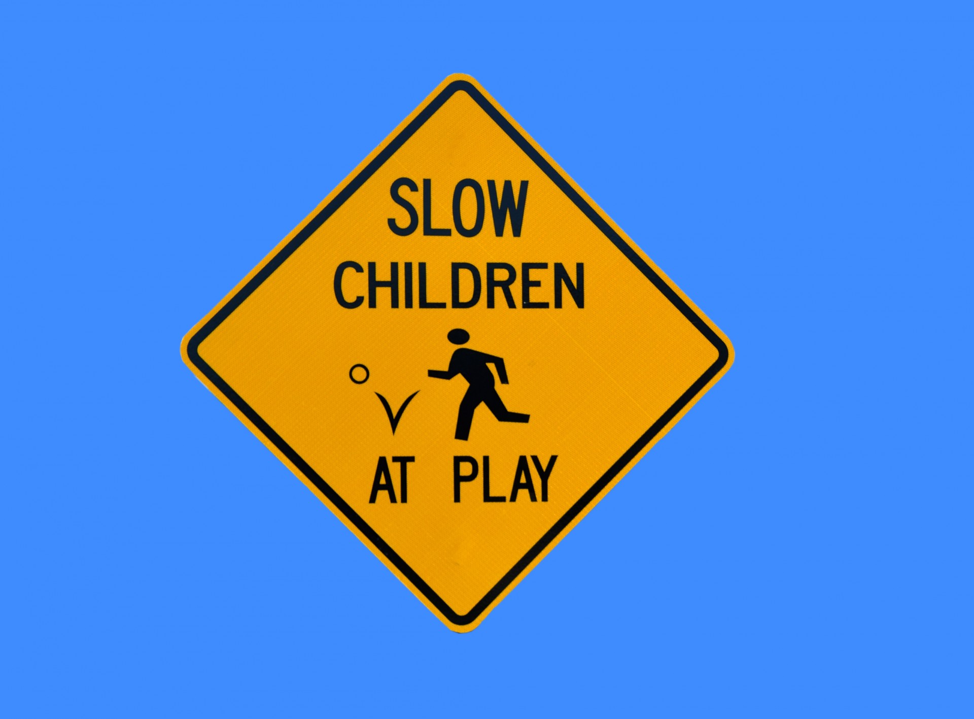Children At Play Sign