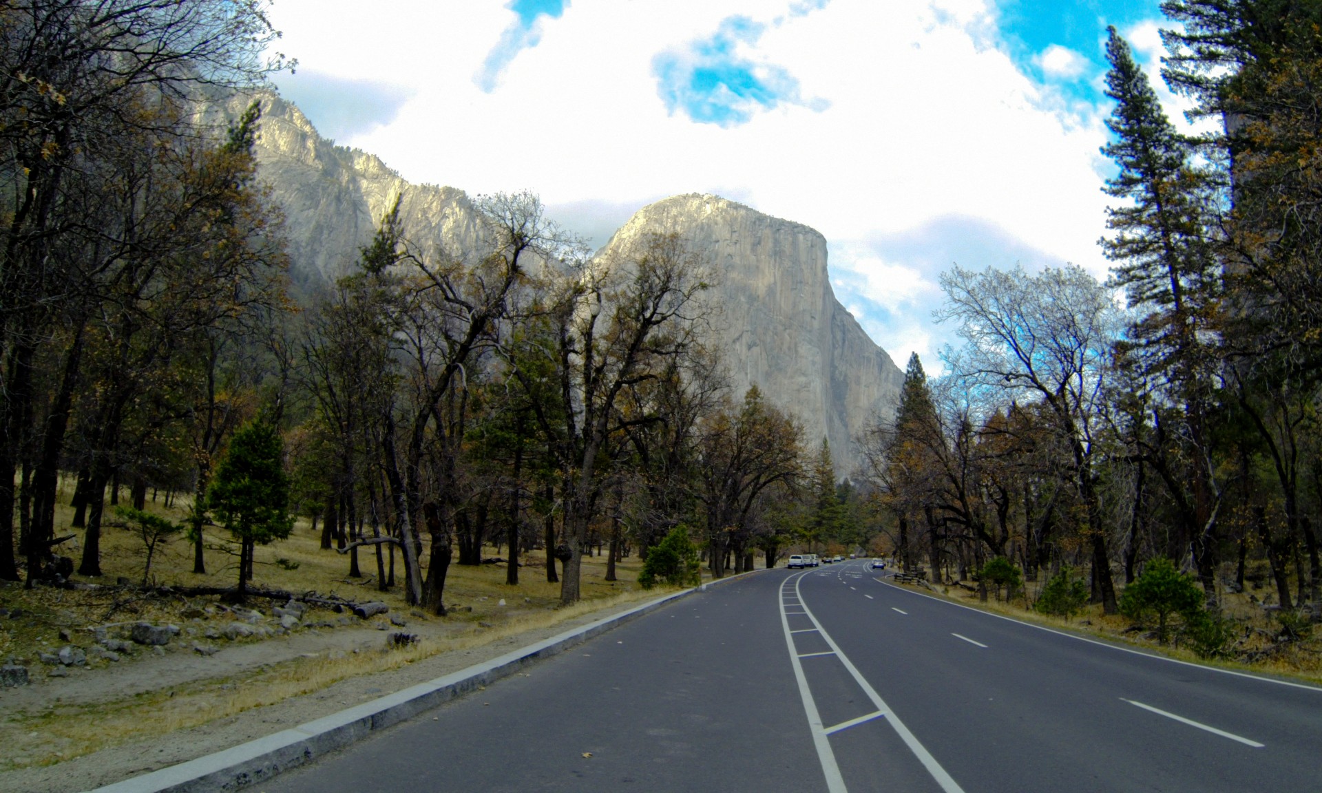 Entering Yosemite