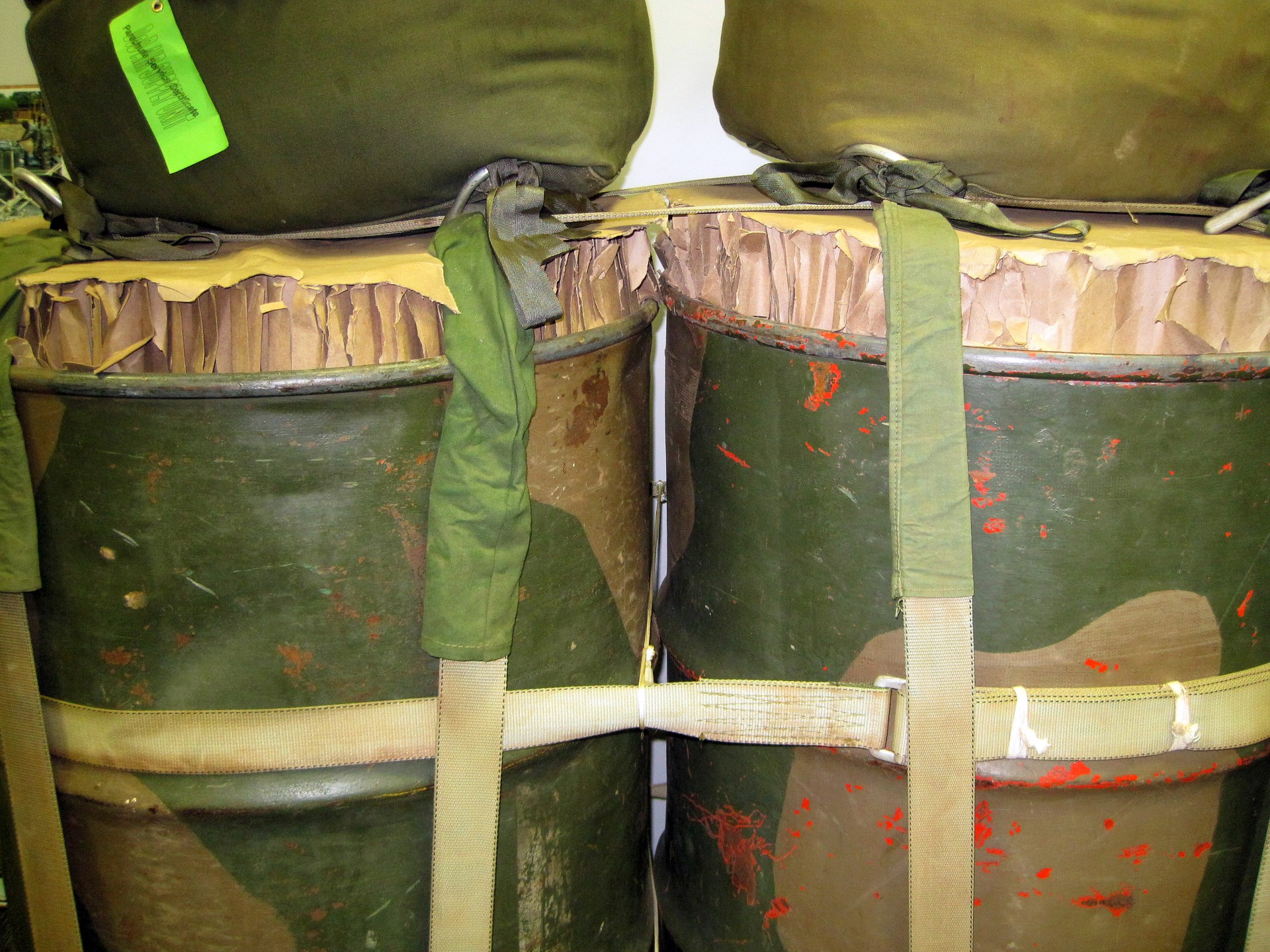 Fuel Drums Ready For Airdrop Free Stock Photo - Public Domain Pictures