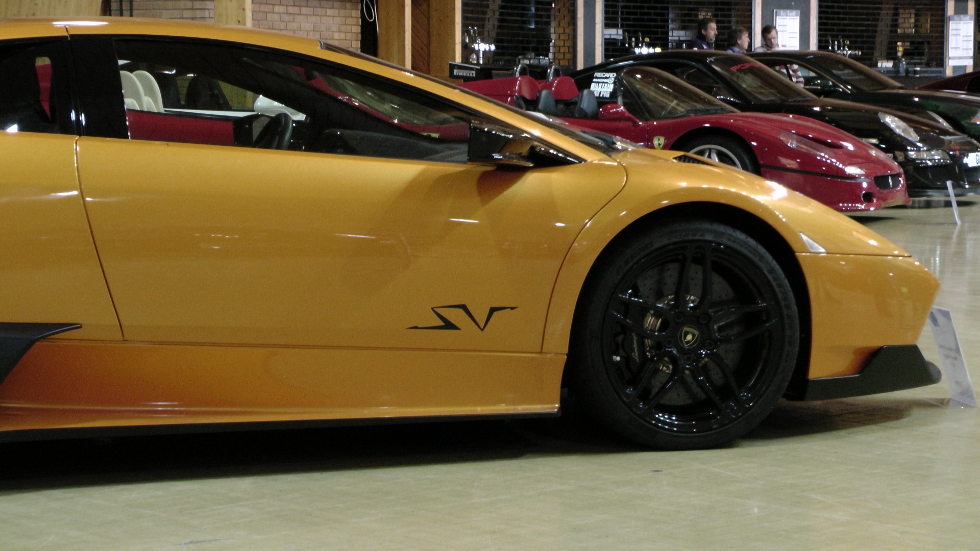 Lamborghini Murcielago SV Front Wheel And Door
