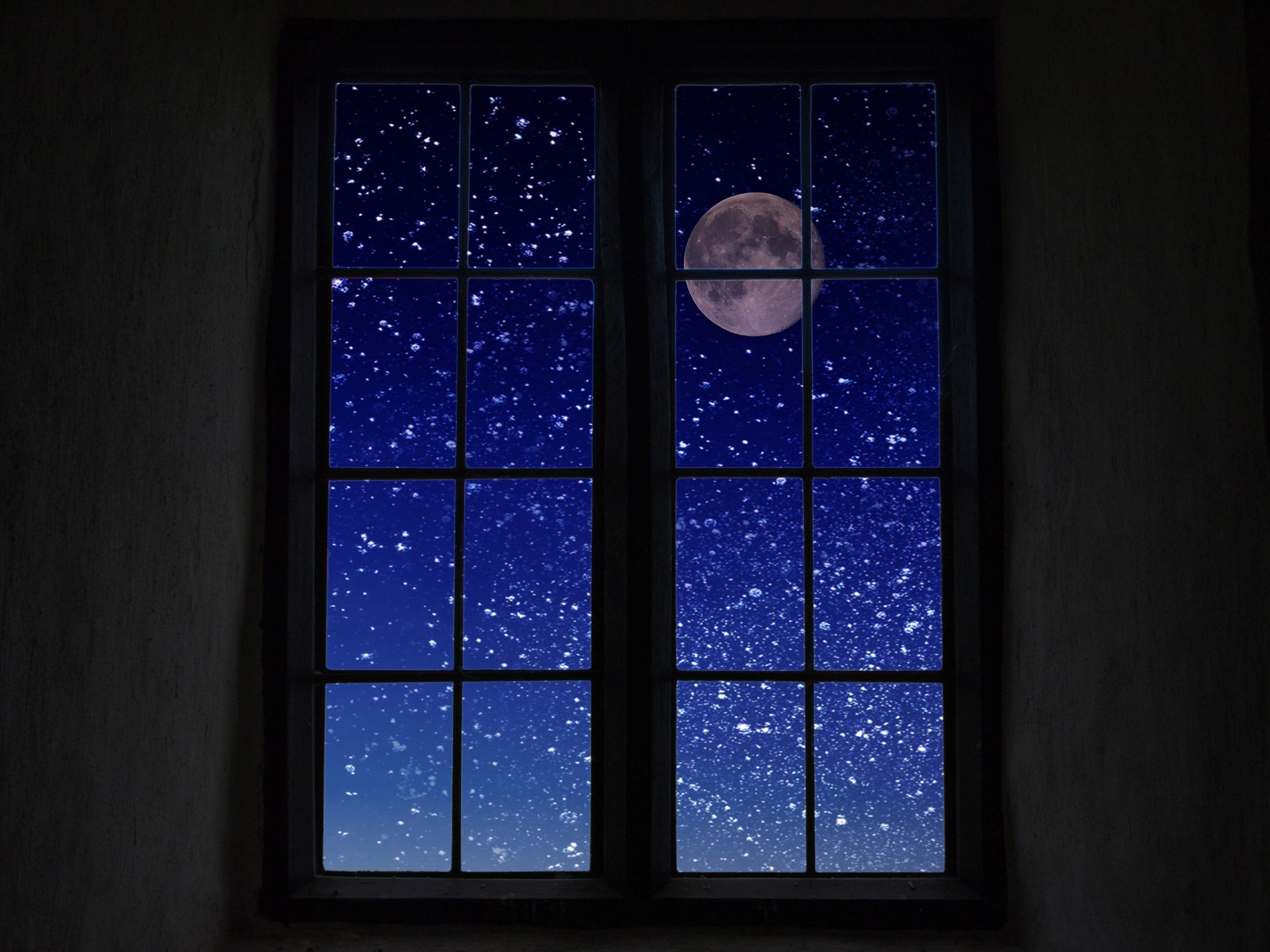 Moon Through The Window