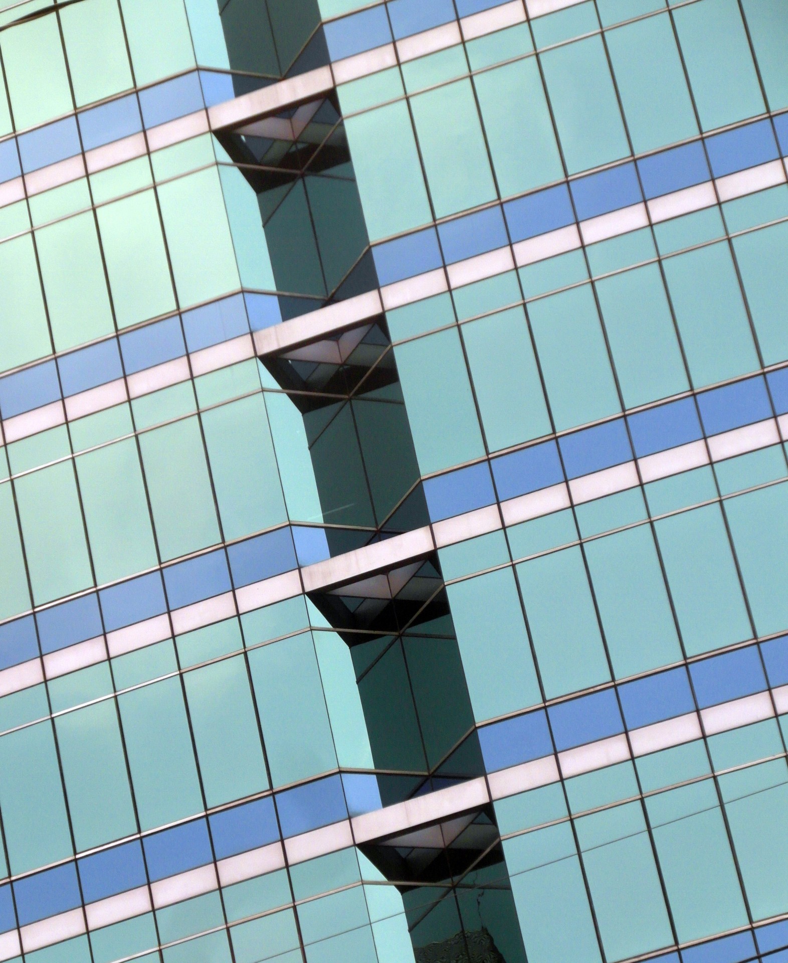 Office Block Abstract