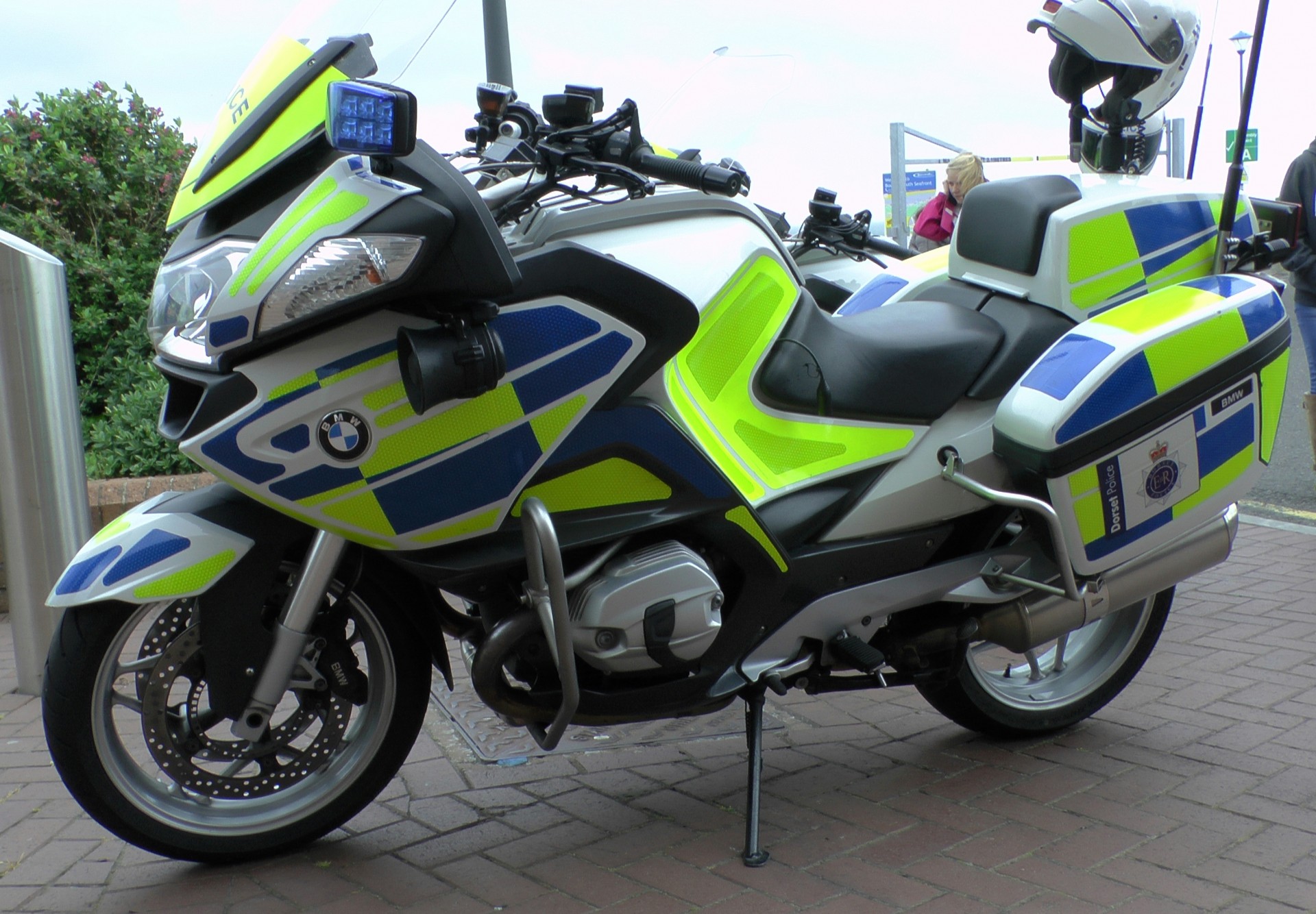 Police BMW Motorcycle