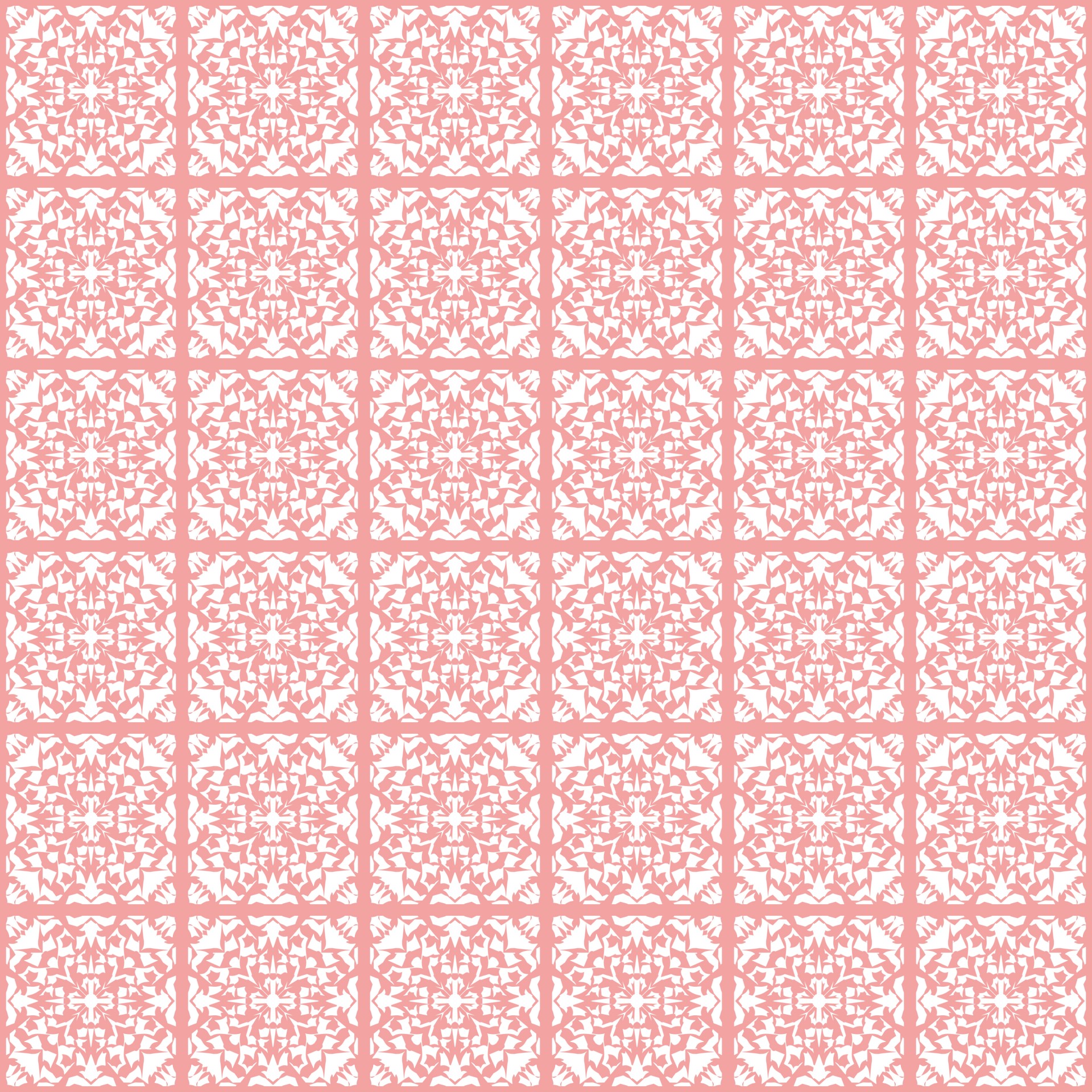 Seamless Pattern White On Pink