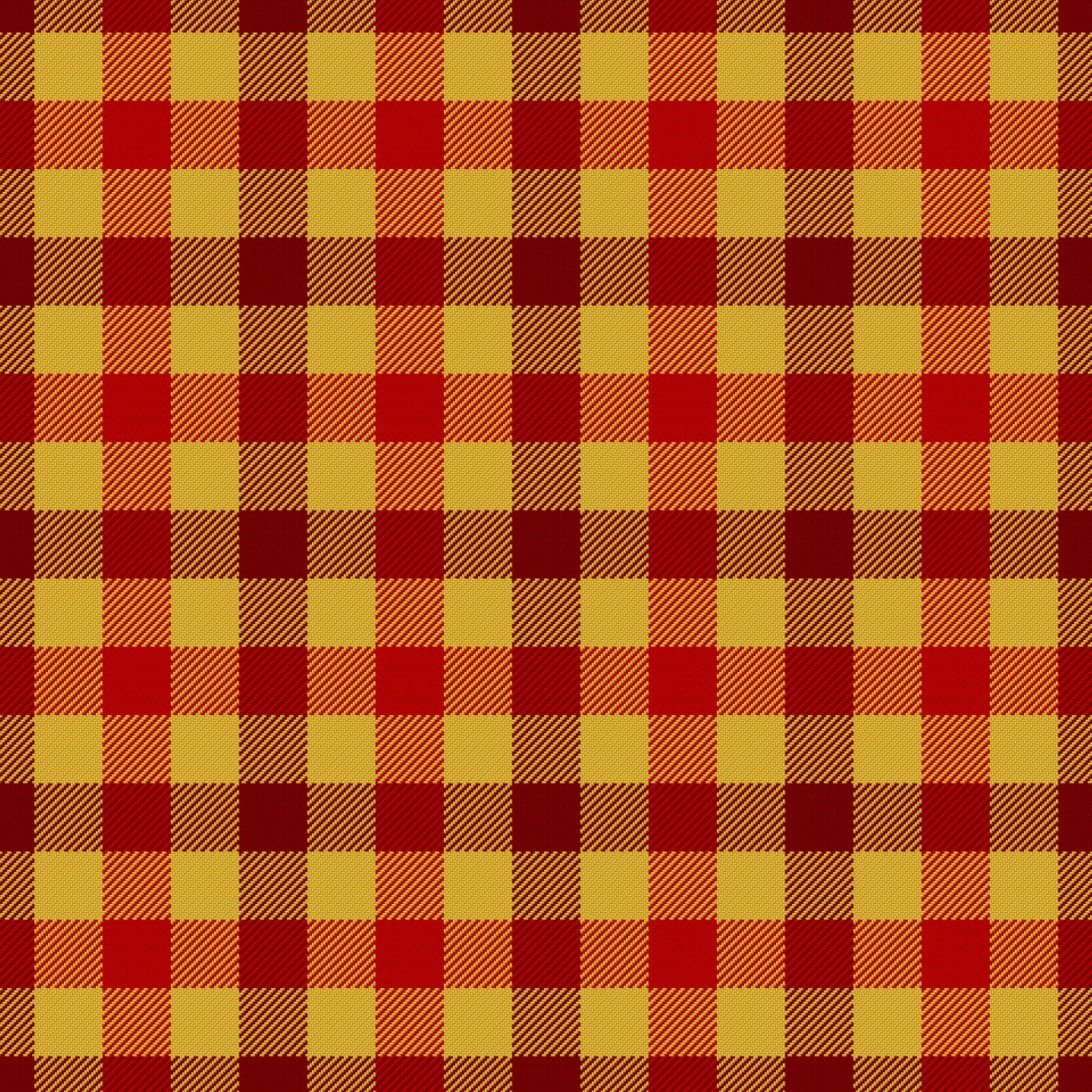 Plaid Checks Background in red and yellow colors with imitation of weaving texture for your scrapbooking or some other project