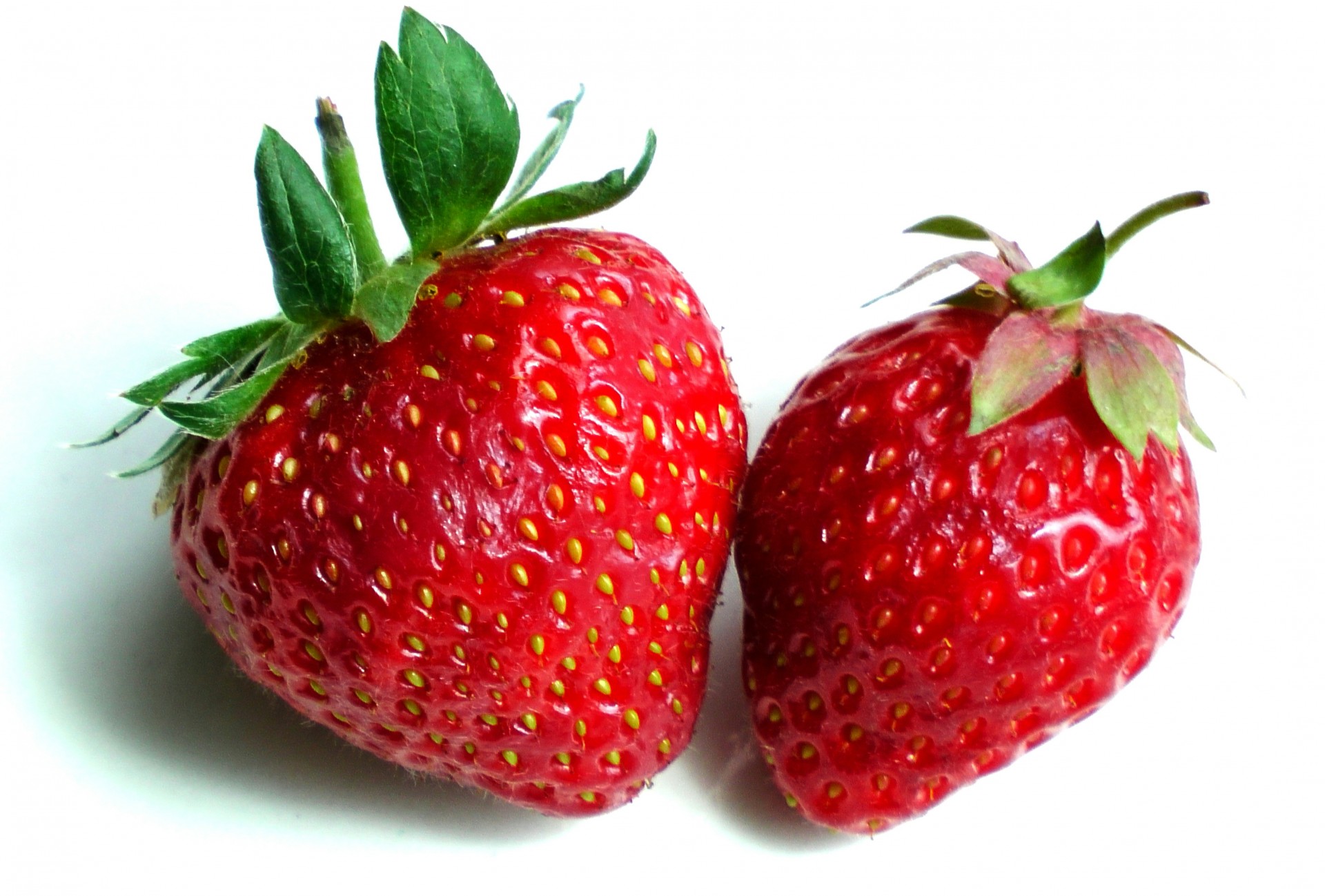 Two Juicy Strawberries