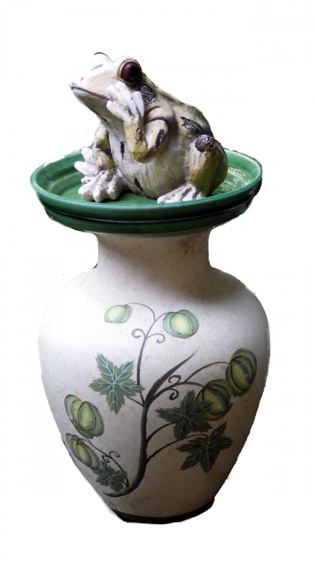 Vase With Frog