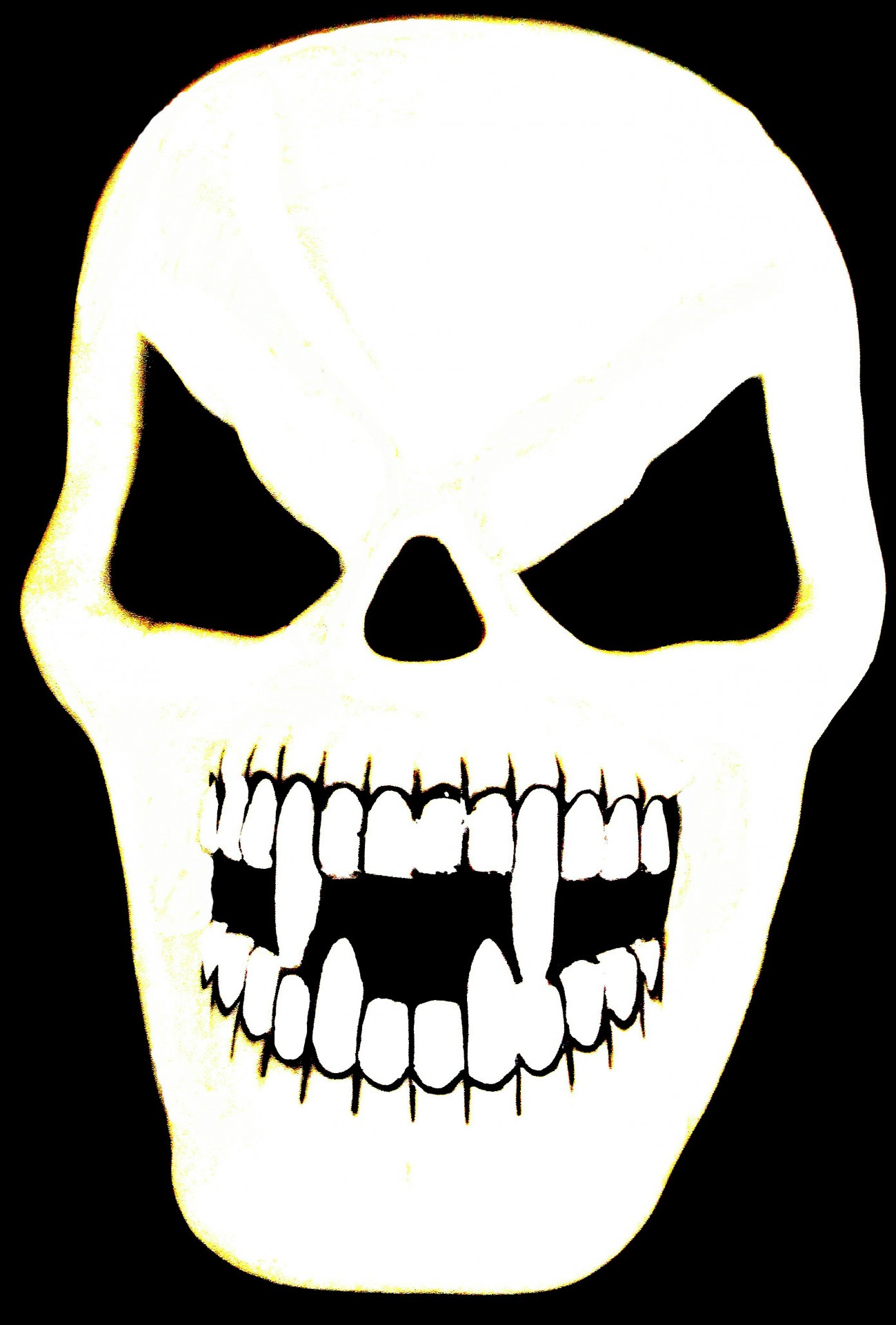 Very Scary Skull