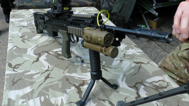 SA80 A2 With Laser Light Free Stock Photo - Public Domain Pictures