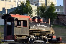 Alaskan Railroad Train Engine