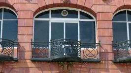 Arched Windows With Balcony