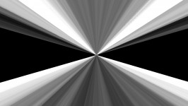 Black And White Triangles Abstract