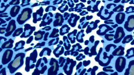 Blue Leopard Skin Background
