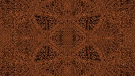 Brown Psychedelic Background