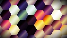 Colorful Hexagon Pattern