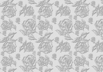 Embossed Effect Rose Backing Paper