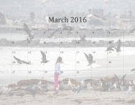 March 2016 Beach Calendar