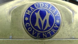 Maudslay Vintage Car Emblem