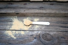 Mustard Heaped On A Spoon
