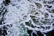 Ocean Foam Background