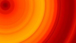 Orange Circular Background