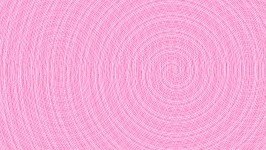 Pink Overlapping Circles