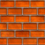 Red Orange Brick Wall