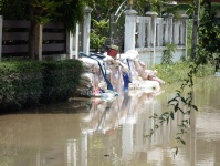 Sandbags Blocking Floods