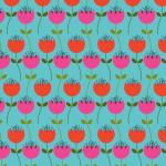 Tulips Floral Background Pattern
