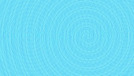 Turquoise Overlapping Circles