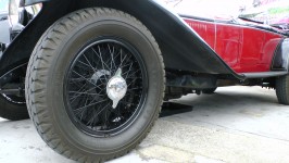 Vintage Convertible Car Wheel