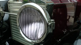 Vintage Rolls Royce Car Headlight