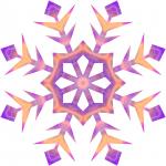 Violet Snowflake