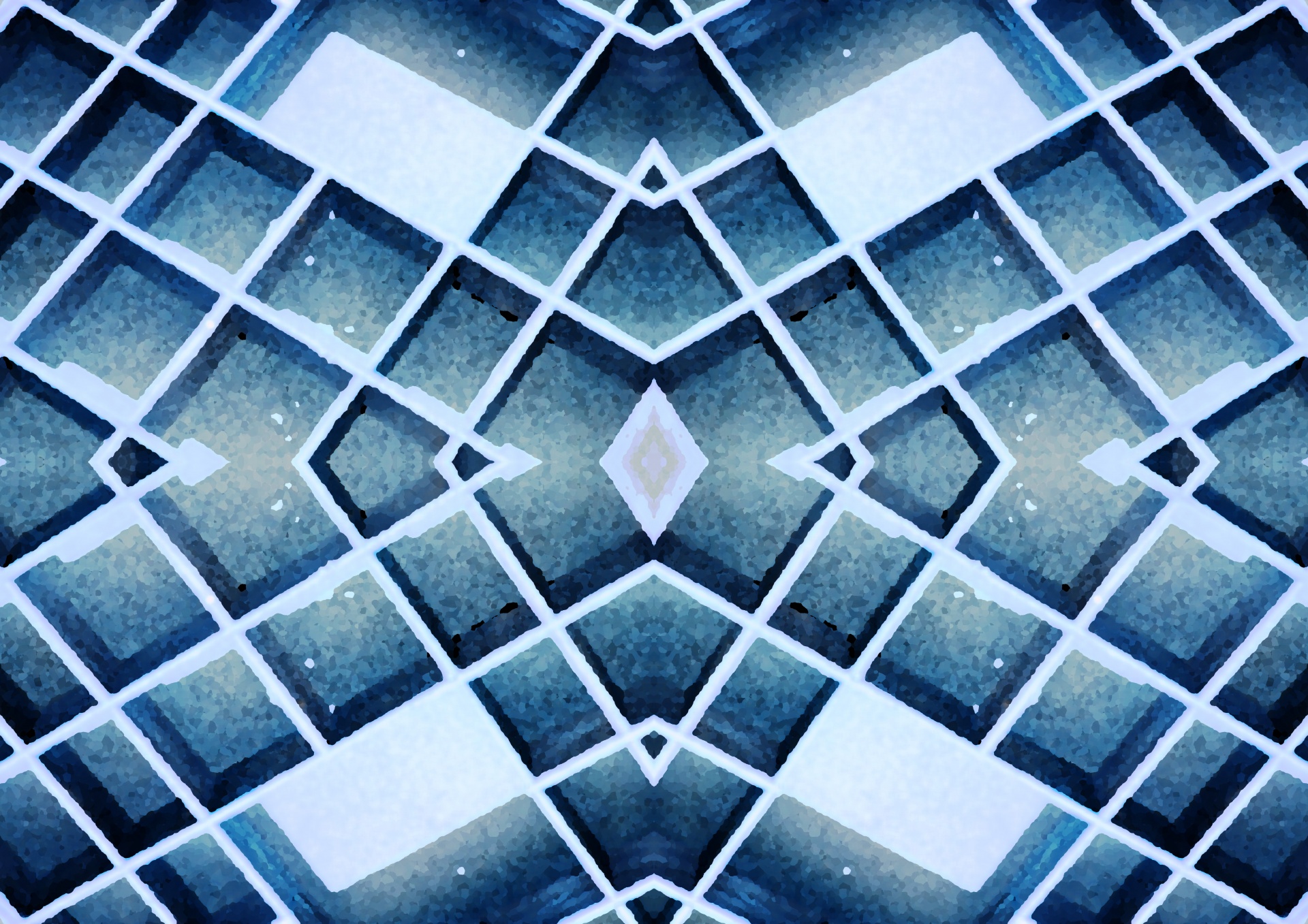 Blue Print Pattern