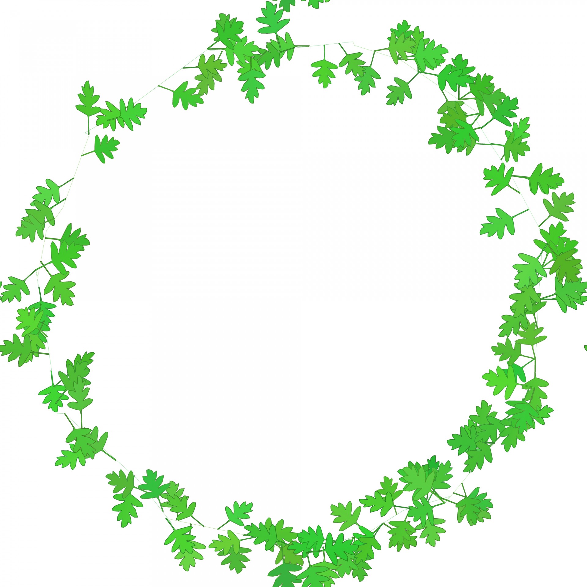 Circle Of Leaves
