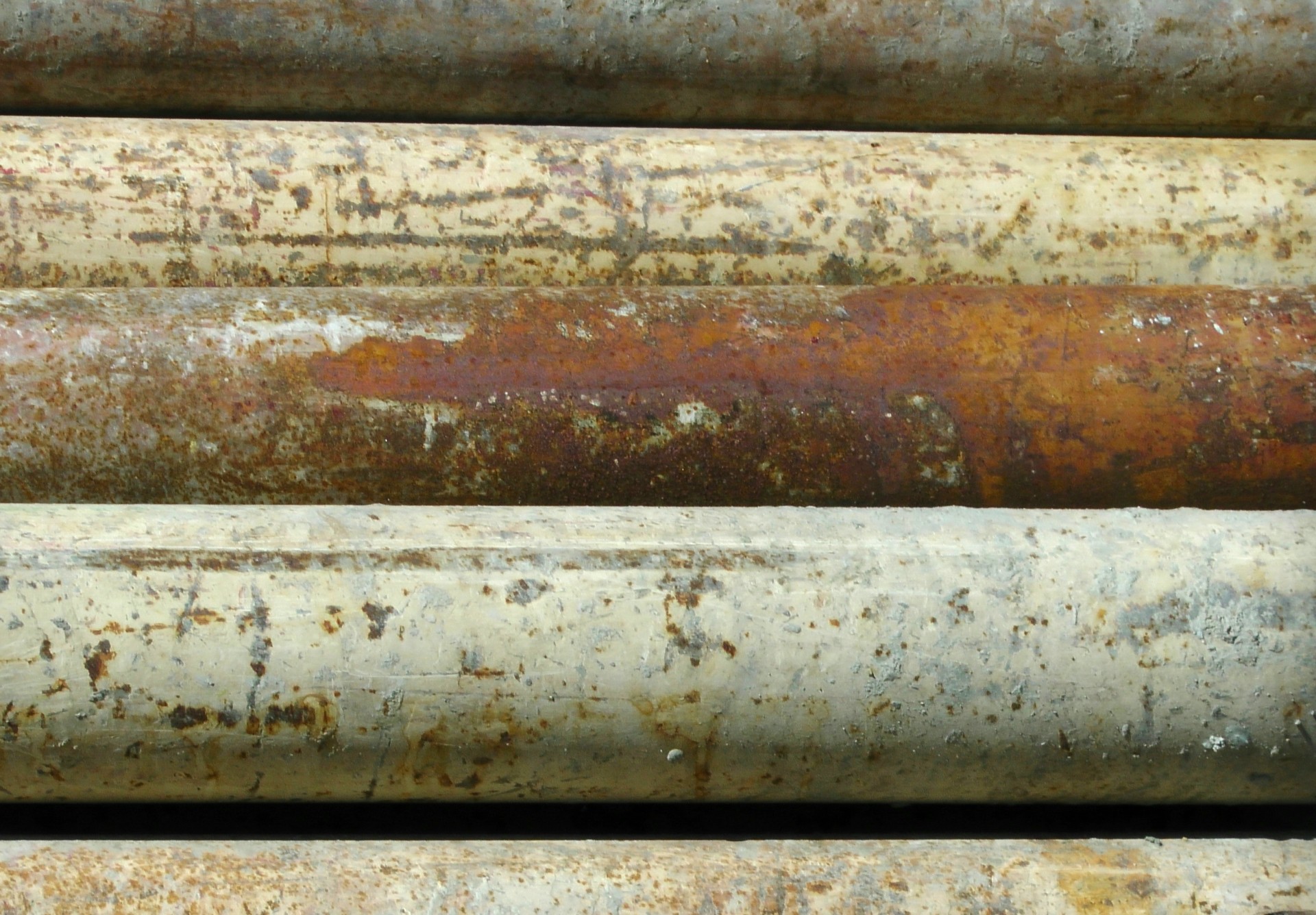 Old Rusted Pipes Background