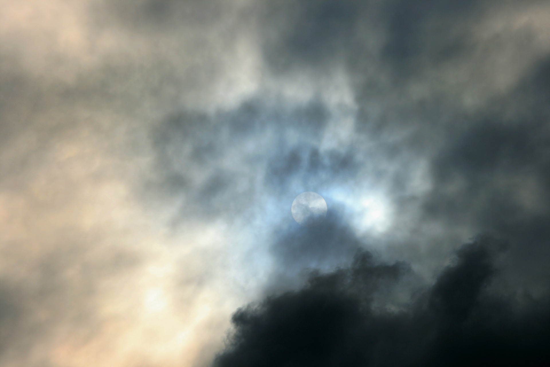 The Sun Through Clouds