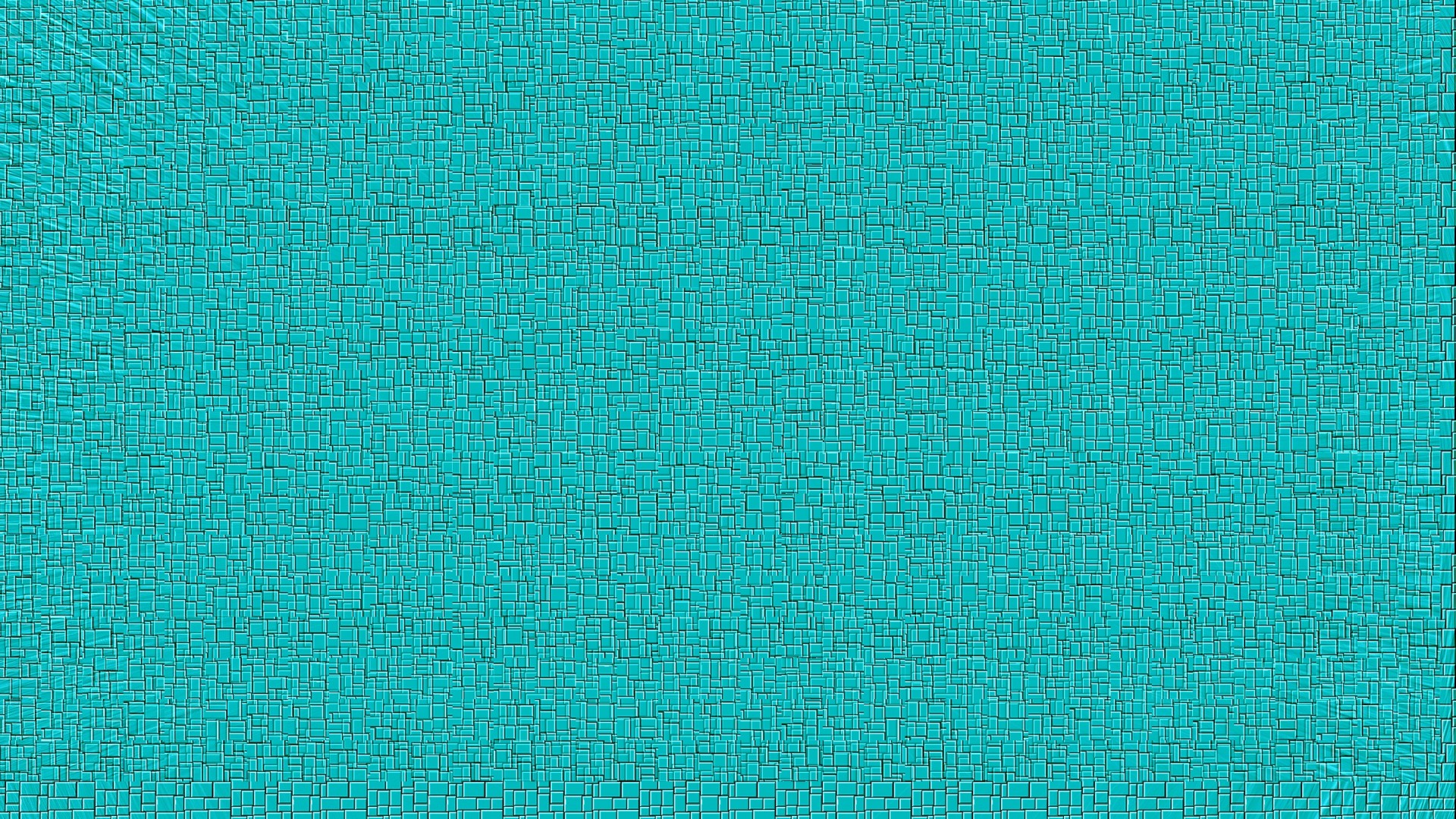 Turquoise Mosaic Background Pattern
