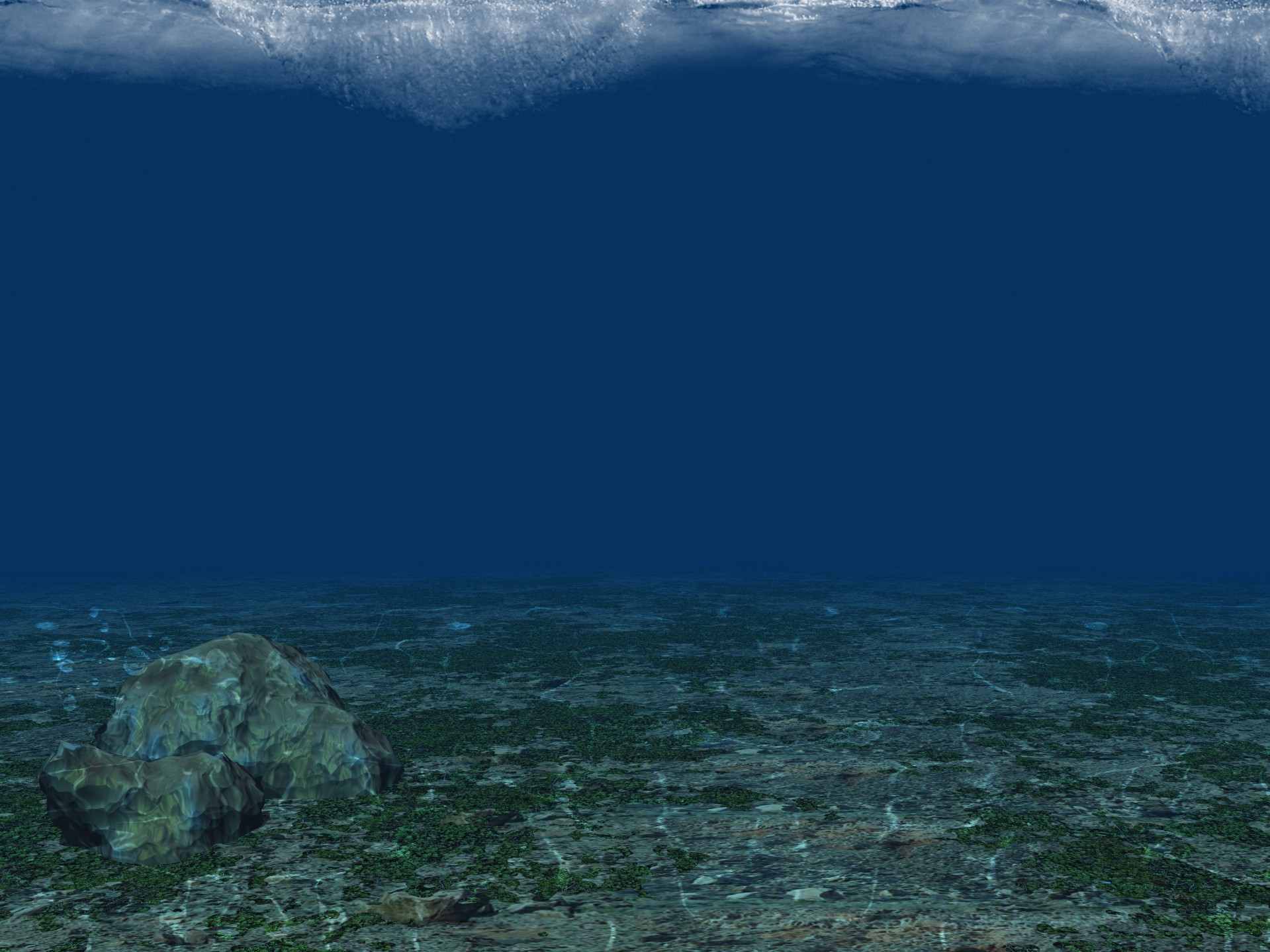 Underwater Blank Scenery