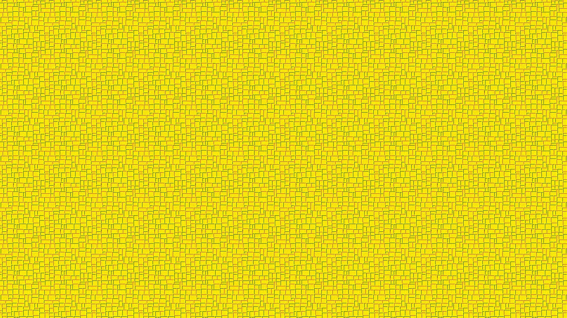 Yellow Bold Mosaic Wallpaper