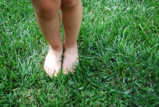 Bare Feet In The Grass