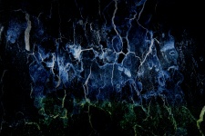 Blue Abstract Lightning