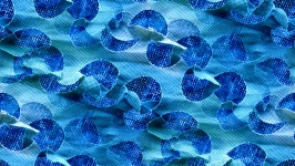 Blue Seamless Camouflage Pattern