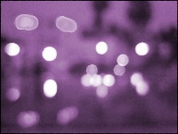 Bokeh With Mauve Background