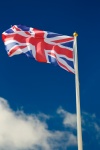 British Flag In The Sky
