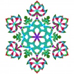 Color Snowflake