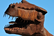Dinosaur Head Of Steel
