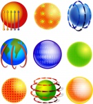 Globe Logo Icons