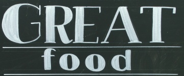 Great Food Sign